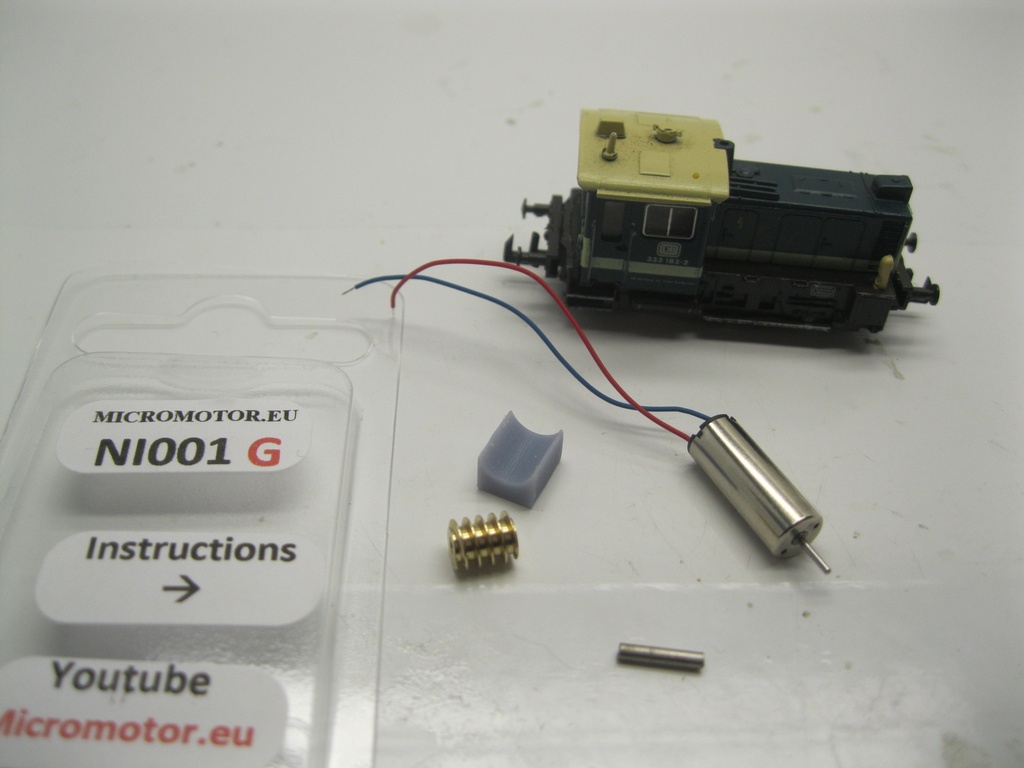 [Micromotor NI001G  ] Ibertren Köf III / BR 333 Micromotor NI001G    