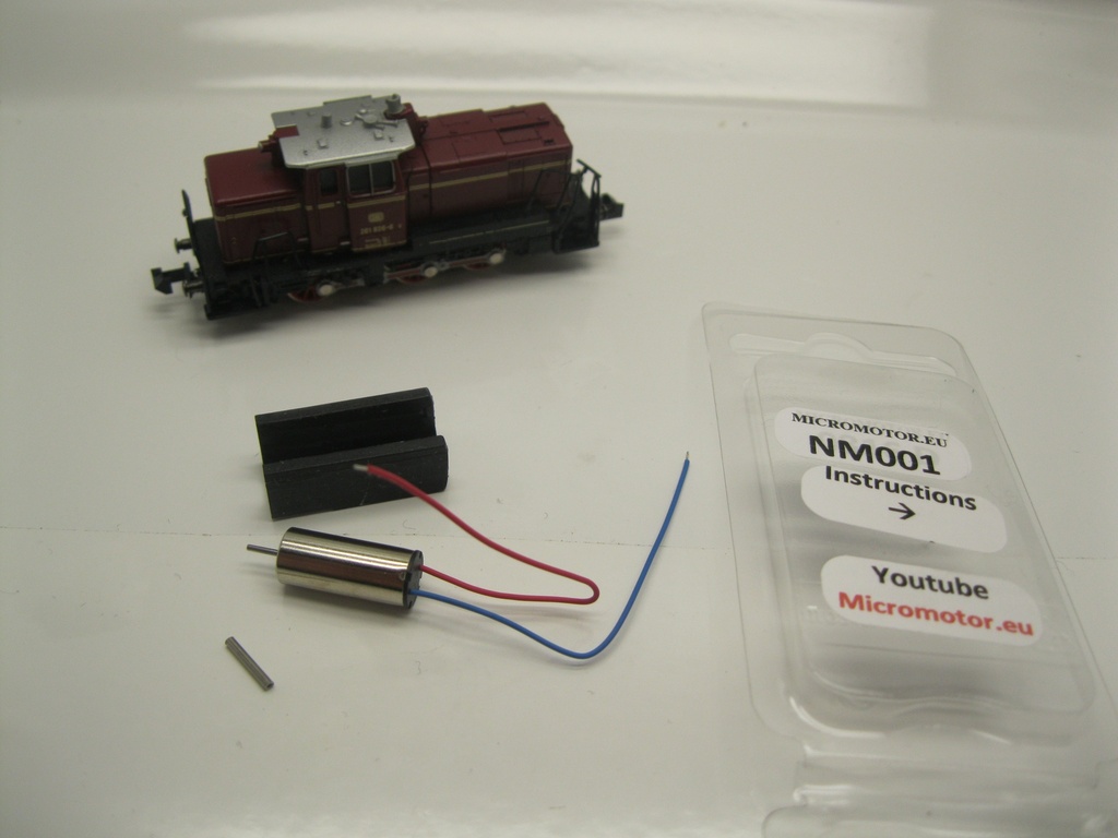 [Micromotor NM001G  ] Minitrix V60 BR261 SNCB BR260 Micromotor NM001G    