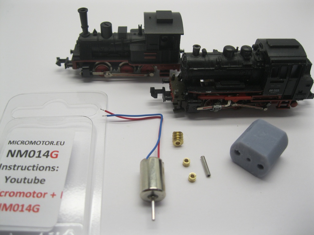 Minitrix BR 89 / T3 Micromotor NM014G    
