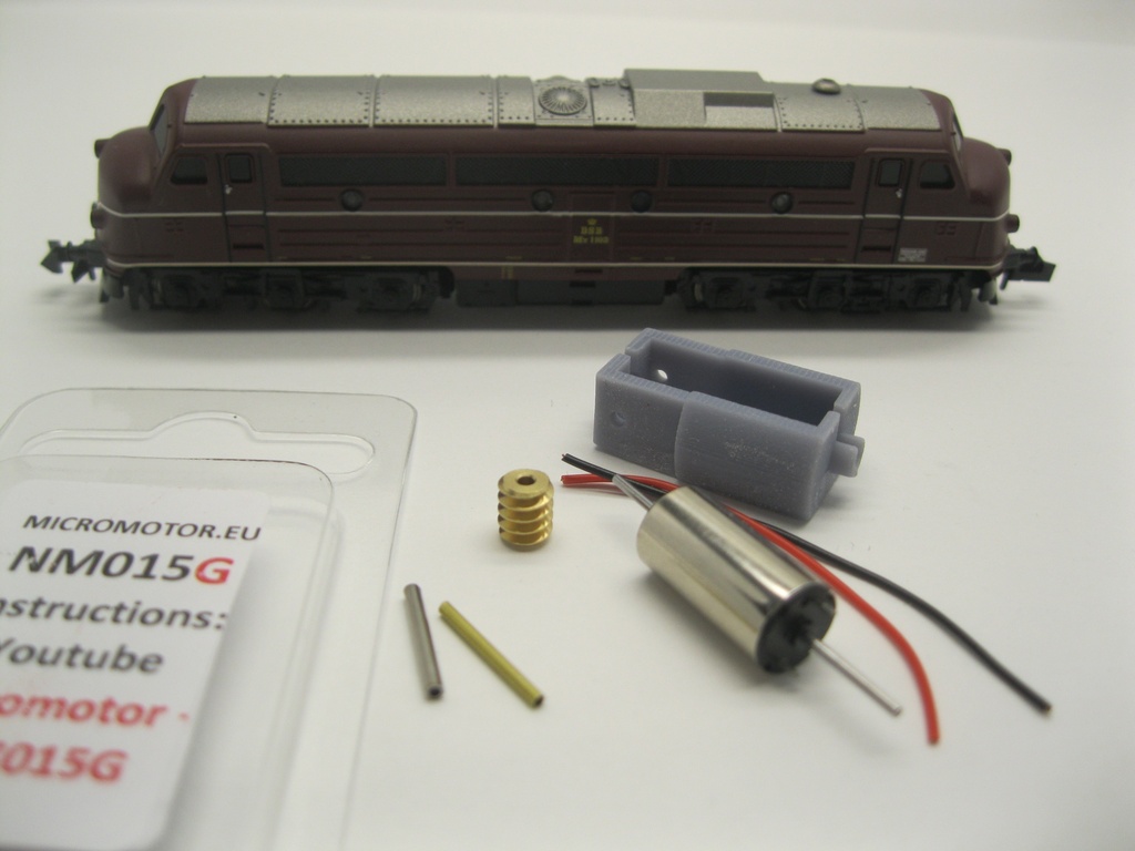 Minitrix DSB MY 1100, SNCB Serie 53, 54, 204, CFL 1600, MAV M61, NEG V170, NOHAB Micromotor NM015G    