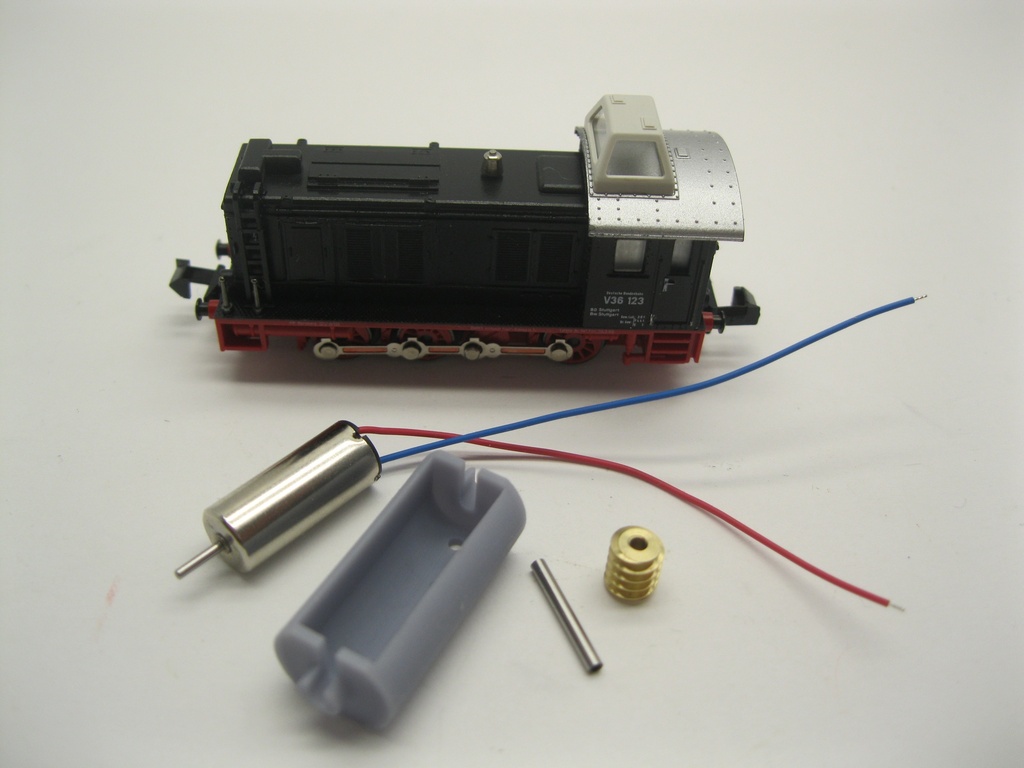 [Micromotor NM030G  ] Minitrix V 36 (Old Motor) Micromotor NM030G    