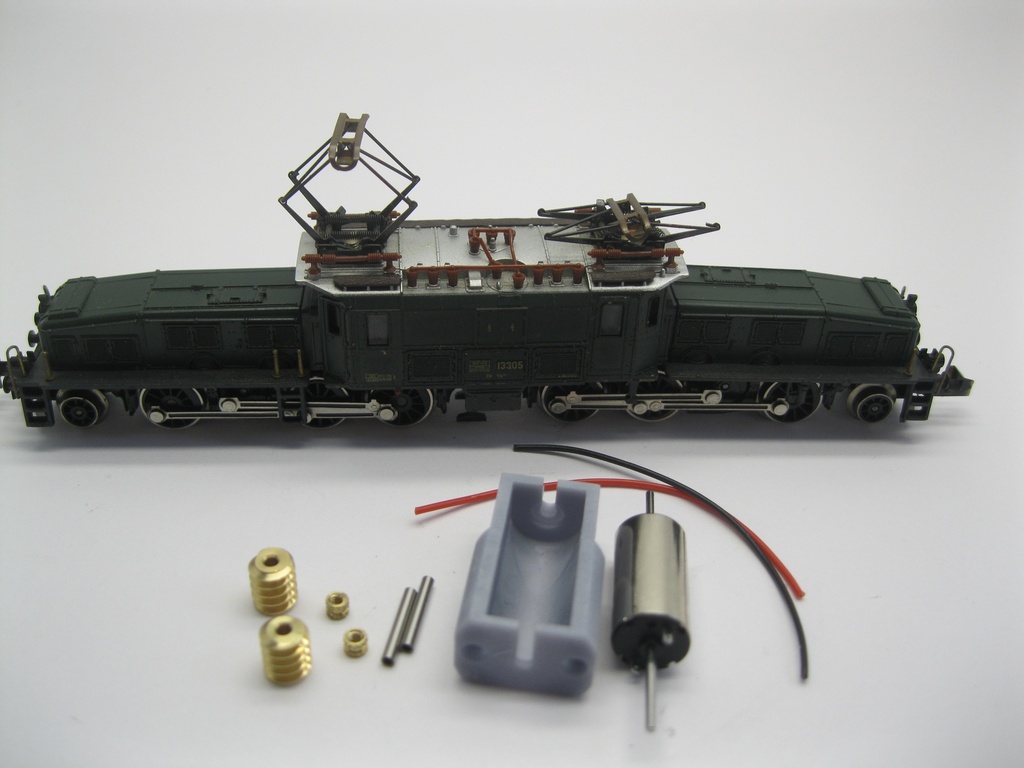 [Micromotor NM033G  ] Minitrix Krokodil, Ce 6/8 III Micromotor NM033G    