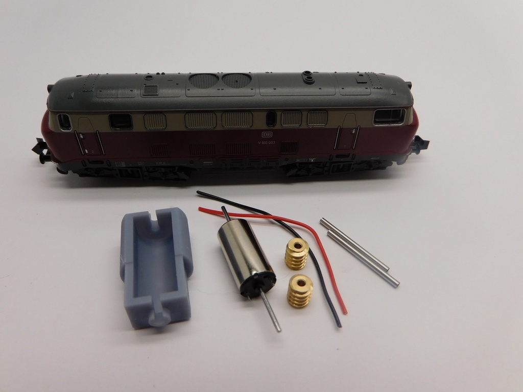 [Micromotor NM034G  ] Minitrix V 160, BR 216, BR 217, BR 218 Micromotor NM034G    