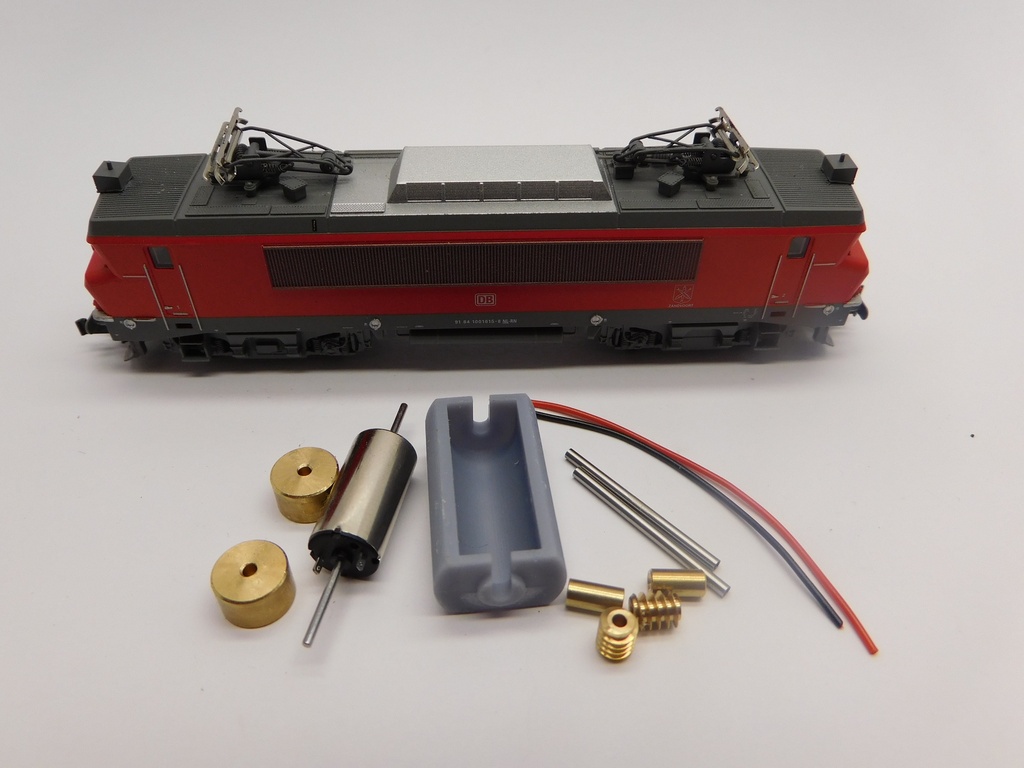 [Micromotor NM035C  ] Minitrix NS 1600/1800, DB Schenker 1600, SNCF BB 15000 / BB 22200 / BB 42200 / BB 67300 / BB 67400 / BB 7200 Micromotor NM035C    