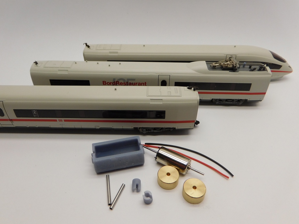 [Micromotor NM041C  ] Minitrix ICE 3, BR 406 Micromotor NM041C    