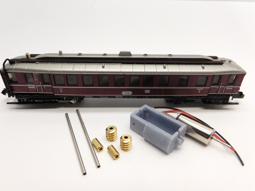 [Micromotor NM045C  ] Minitrix DB VT 62.9, DRG VT 851 Micromotor NM045C    