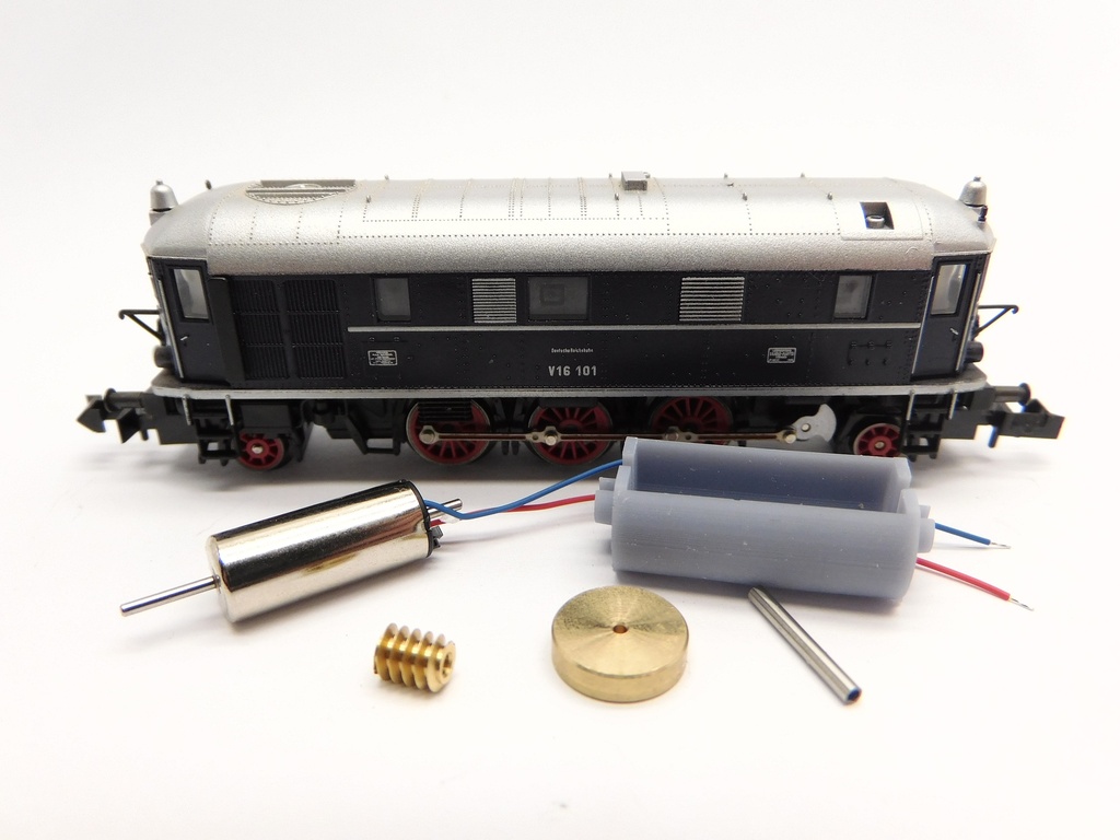 [Micromotor NM046C  ] Minitrix V 16, V 140 Micromotor NM046C    