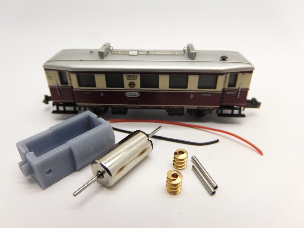 [Micromotor NM049G  ] Minitrix DB VT 75.9, DRG VT 135 Micromotor NM049G    