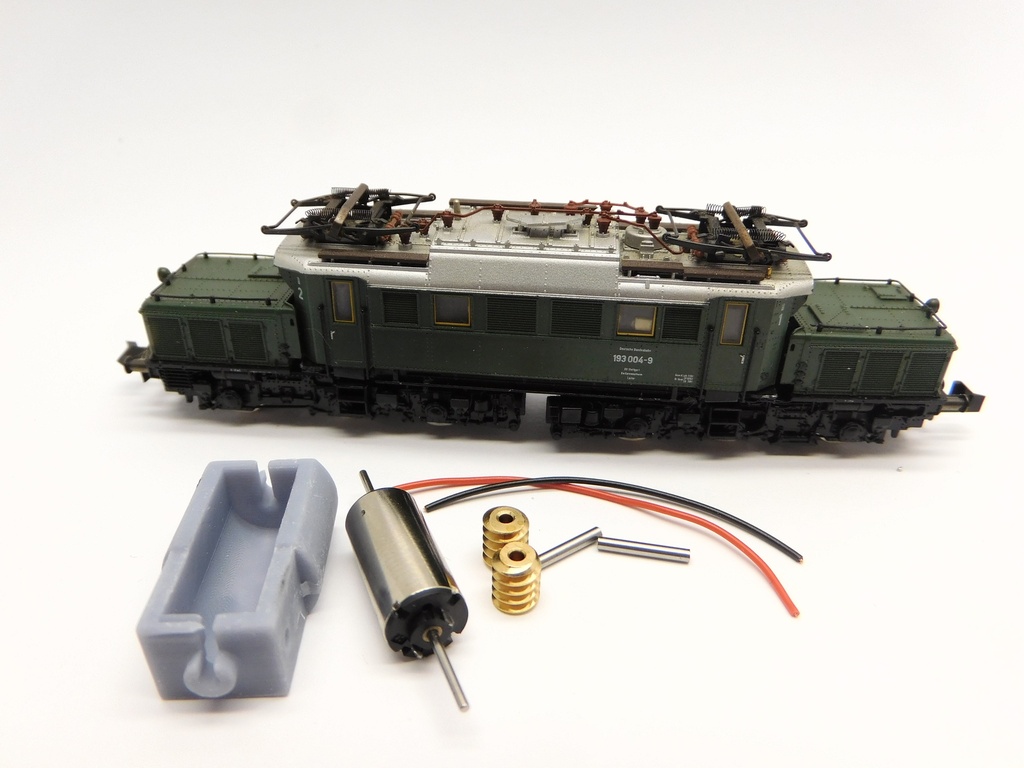 [Micromotor NM050G  ] Minitrix BR 193, E 93 Micromotor NM050G    