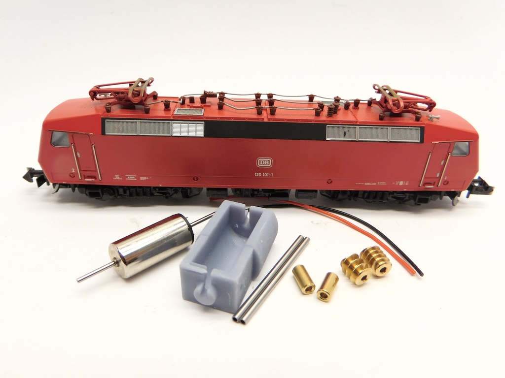 [Micromotor NM053C  ] Minitrix BR 120 (Old motor) Micromotor NM053C    