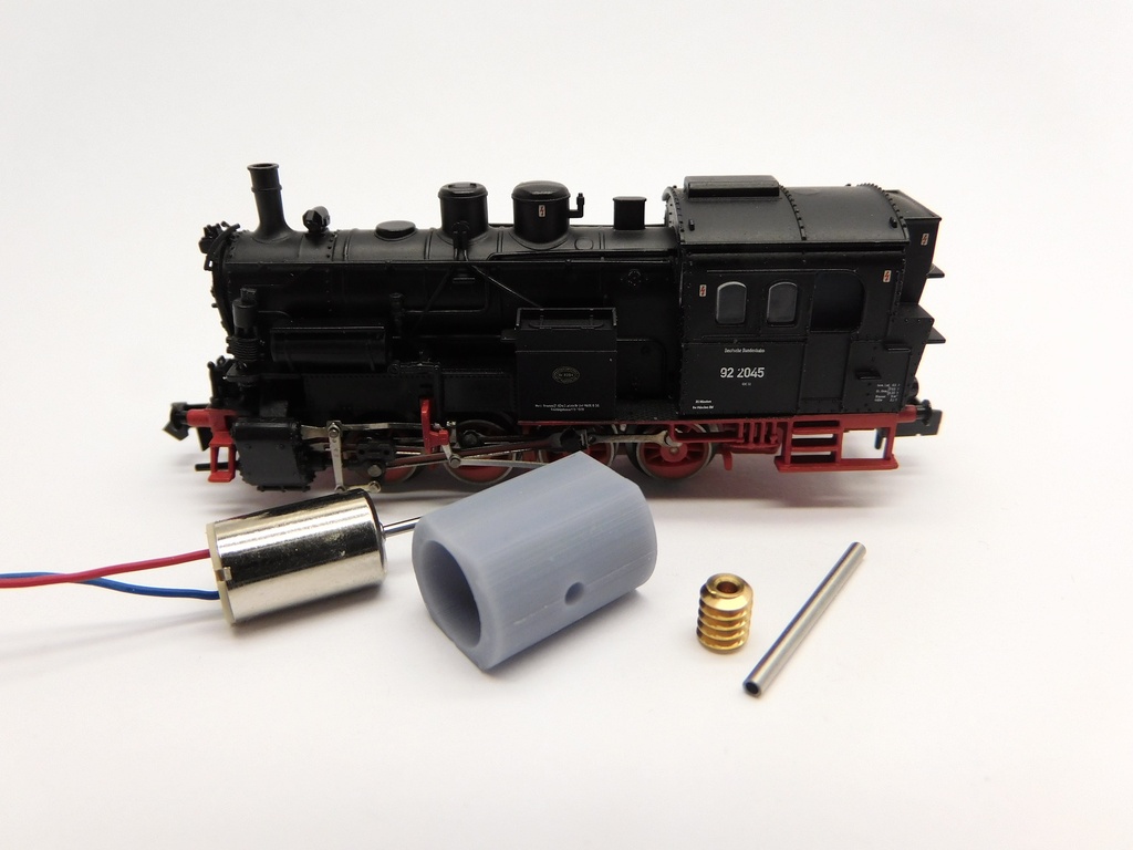 [Micromotor NM059G  ] Minitrix BR 92.20 DB, K.Bay.Sts.B. R 4/4 Micromotor NM059G    