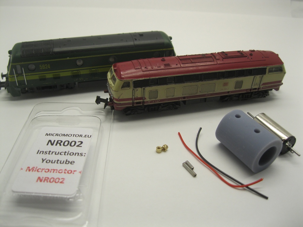 Roco BR 215 DB, SNCB Reeks 59 Micromotor NR002    