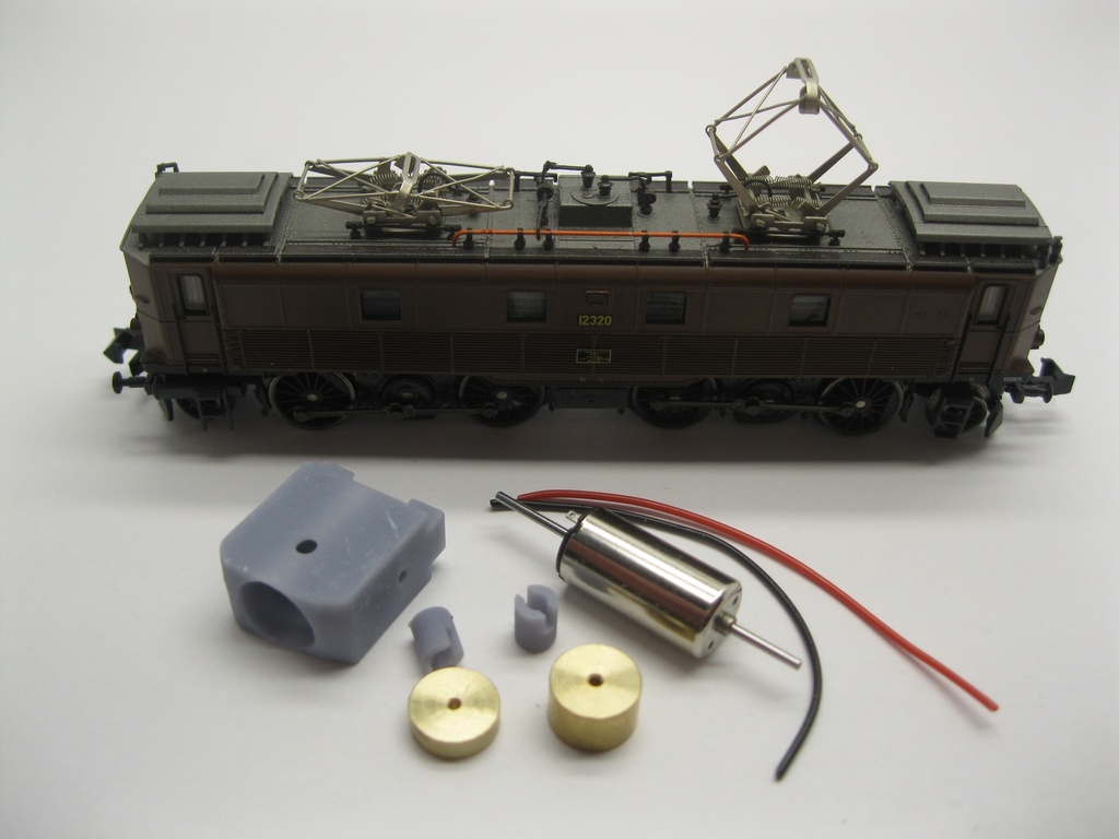 Roco SBB Be 4/6, ÖBB Rh 1044, 1144 Micromotor NR009C    