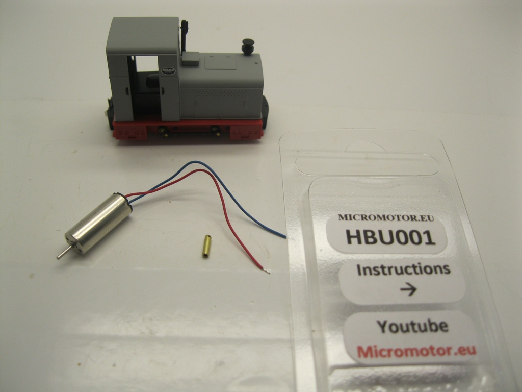 [Micromotor HBU001  ] Busch H0f coreless motor upgrade Micromotor HBU001    