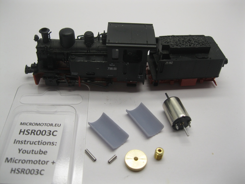 Roco BR 99, HF110C, HF150C, HF160D, Rh Mh, Rh 399 Micromotor HSR003C    