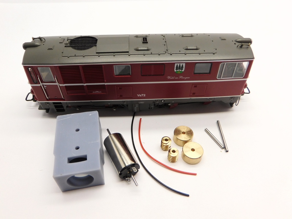 Roco ÖBB Rh 2095, DR V 60 K, NÖVOG V 10, PLB Vs 72 Micromotor HSR006C    