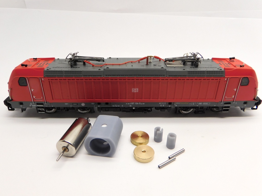 [Micromotor TP002C  ] Piko BR 147, BR 187, BR 388 Micromotor TP002C    