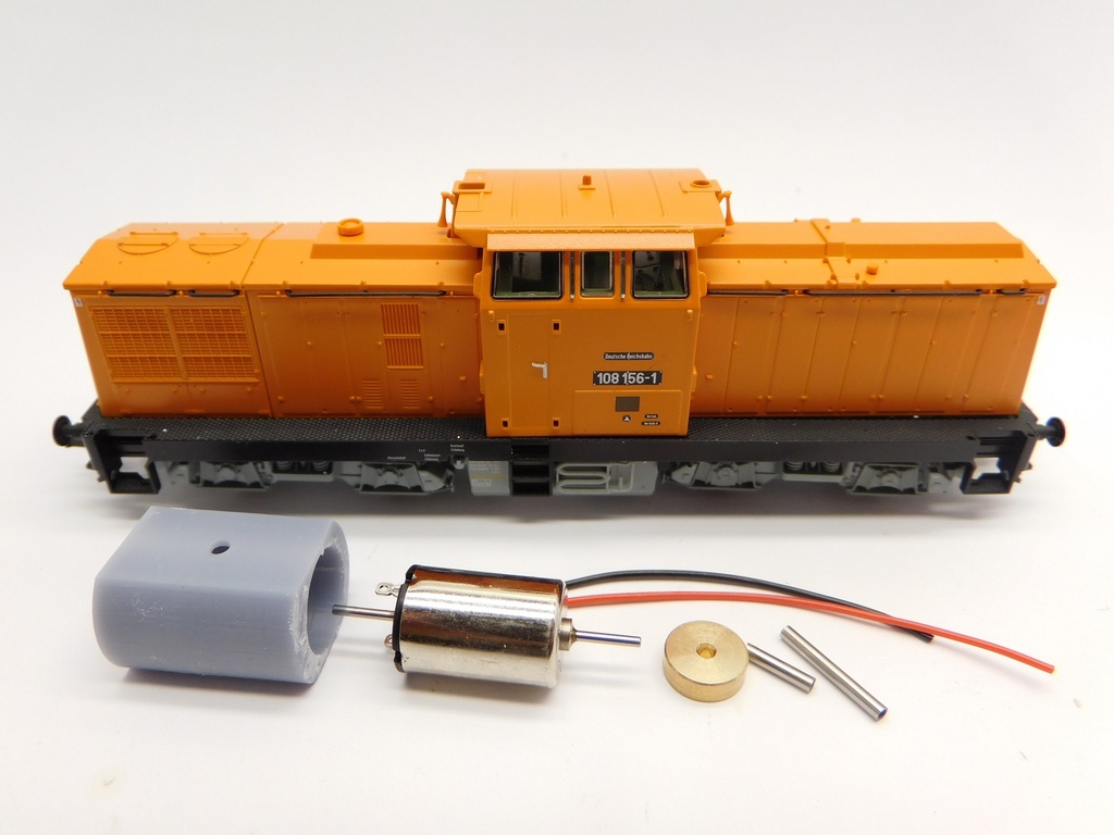 [Micromotor TRC004F  ] Roco DR BR 108, BR 110 Micromotor TRC004F    
