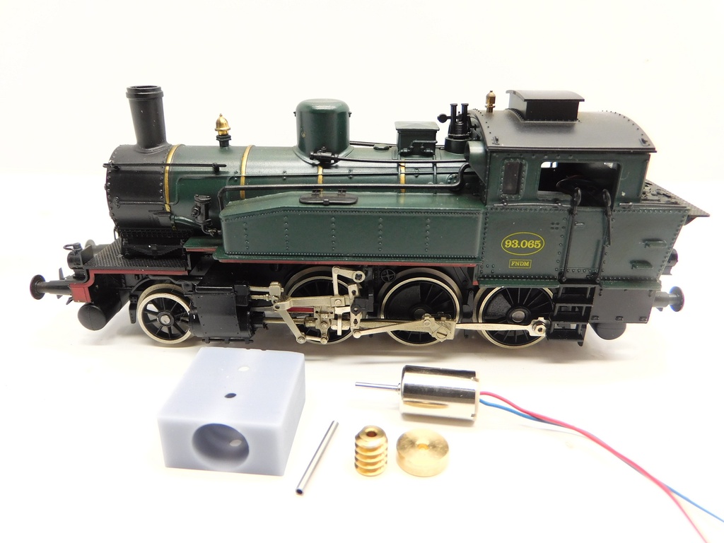 [Micromotor HLI001C  ] Liliput DB/DRG BR 91, KPEV T93, ÖBB Rh 691, NS 7501,  SNCF 130 TA ,SNCB reeks 93 Micromotor HLI001C    