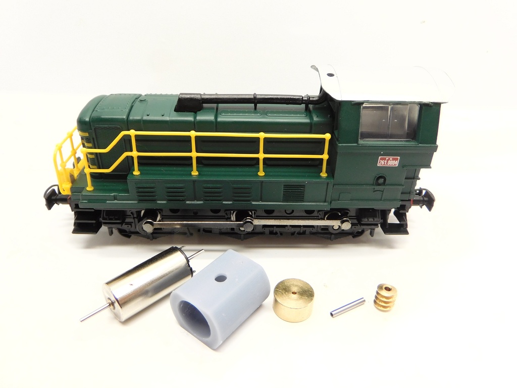 [Micromotor HLM002C  ] Lima, Jouef FS 261 0004, SNCF C 61000, SNCF 030 DA 46, TSO AT2-PE018 Micromotor HLM002C    