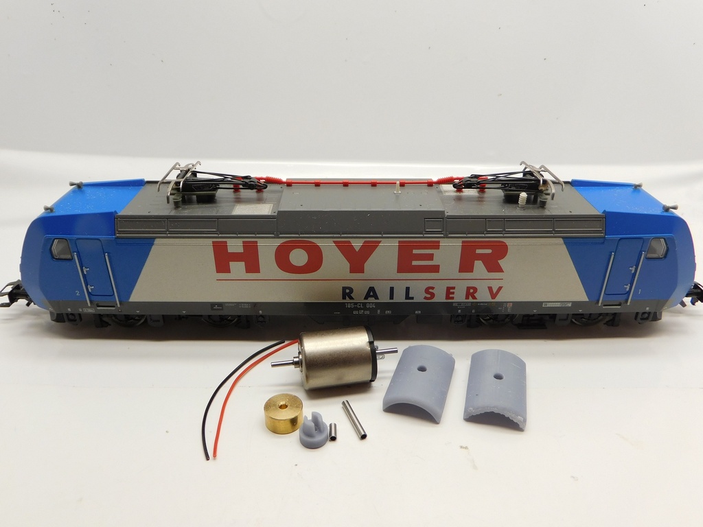 [Micromotor HMT003C  ] Märklin / Trix BR 185, Re 482, ER 20, BR 232, BR 234, DR 132, Ludmilla, Reihe 2016, BR 402 - ICE Micromotor HMT003C    