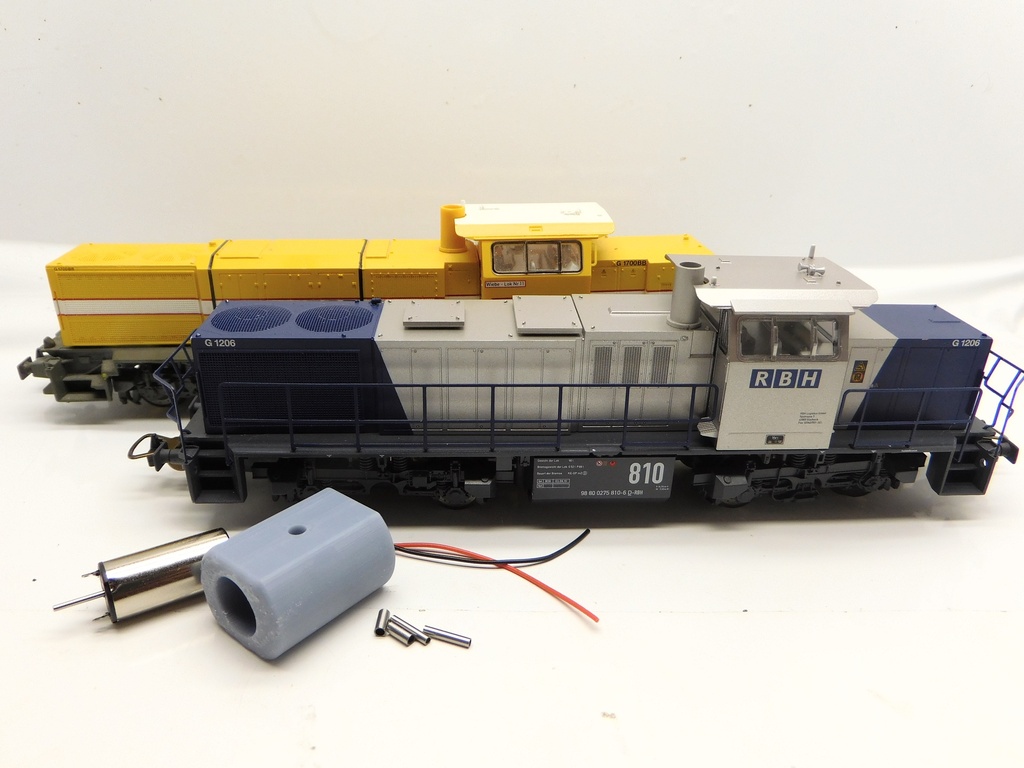 Piko Hobby BR 101, SBB AM843, G1206, G1700, NS 6400 Micromotor HP002    