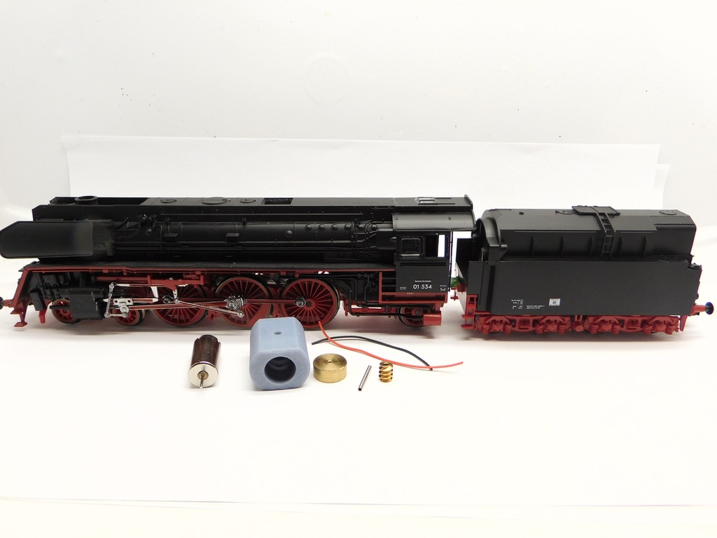 Piko BR 01.5, BR 03 , BR 38, BR 41, SNCF 230, PKP OK 2-5, KSStEB XII Micromotor HP003C    