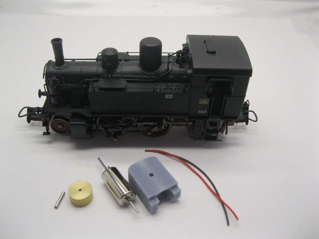 Roco FS BR 875, FS BR 880, ET 91 / BR 491 / Gläserner Zug Micromotor HR006F    