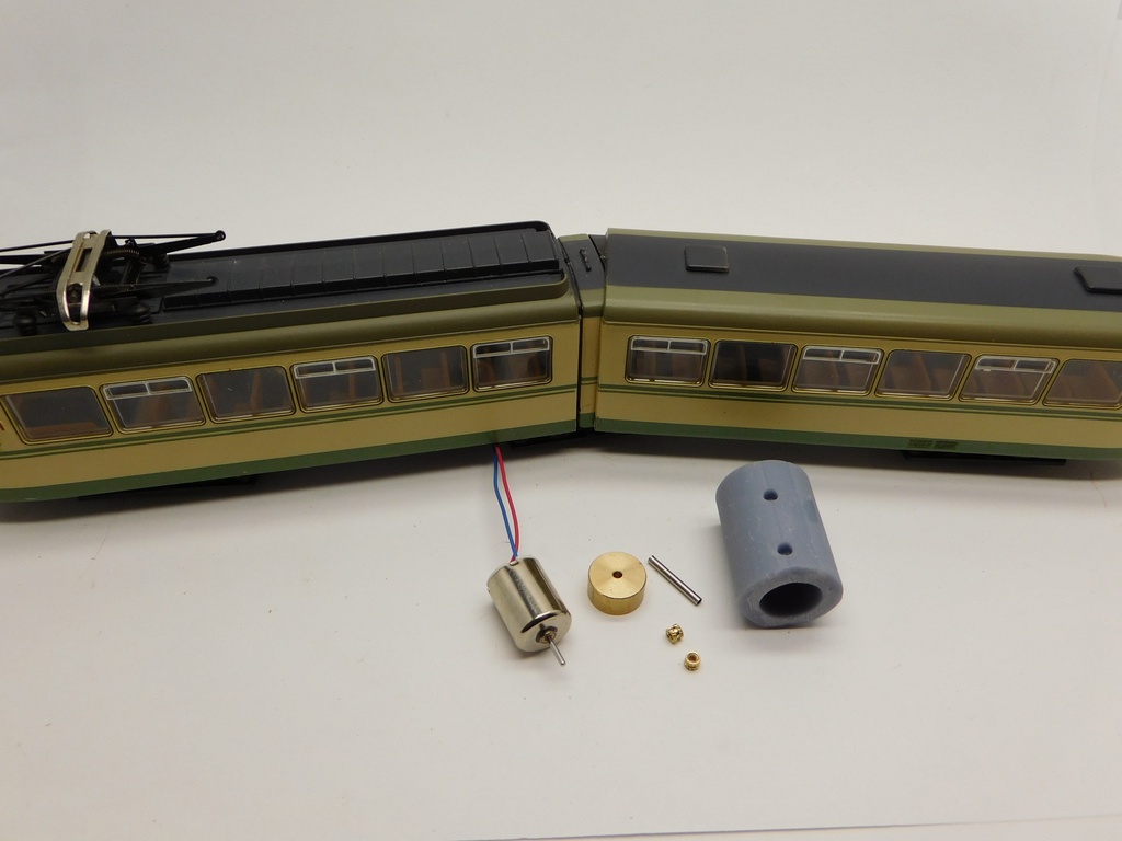[Micromotor HR009F  ] Roco Strassenbahn Micromotor HR009F    