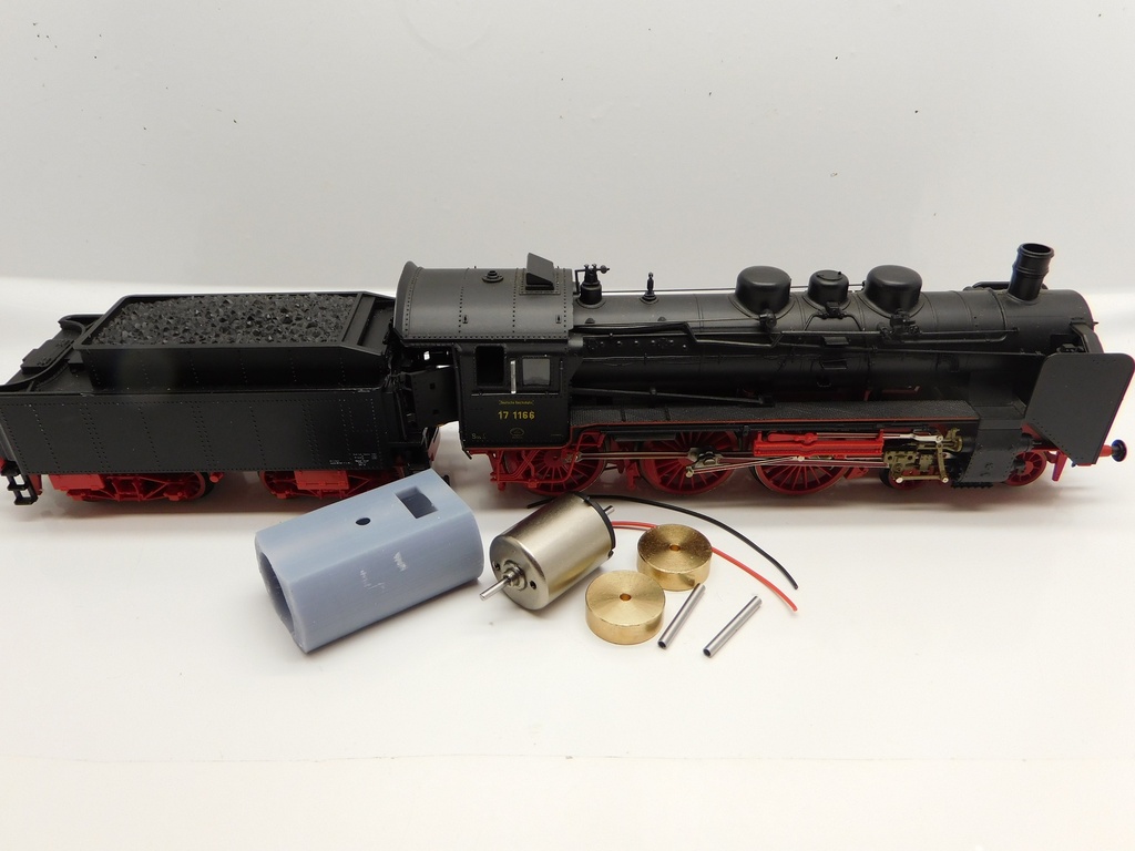 [Micromotor HR023F  ] Roco BR 17, BR 17.10, KPEV S10.1, ÖBB Rh 617, DB BR 023 Micromotor HR023F    