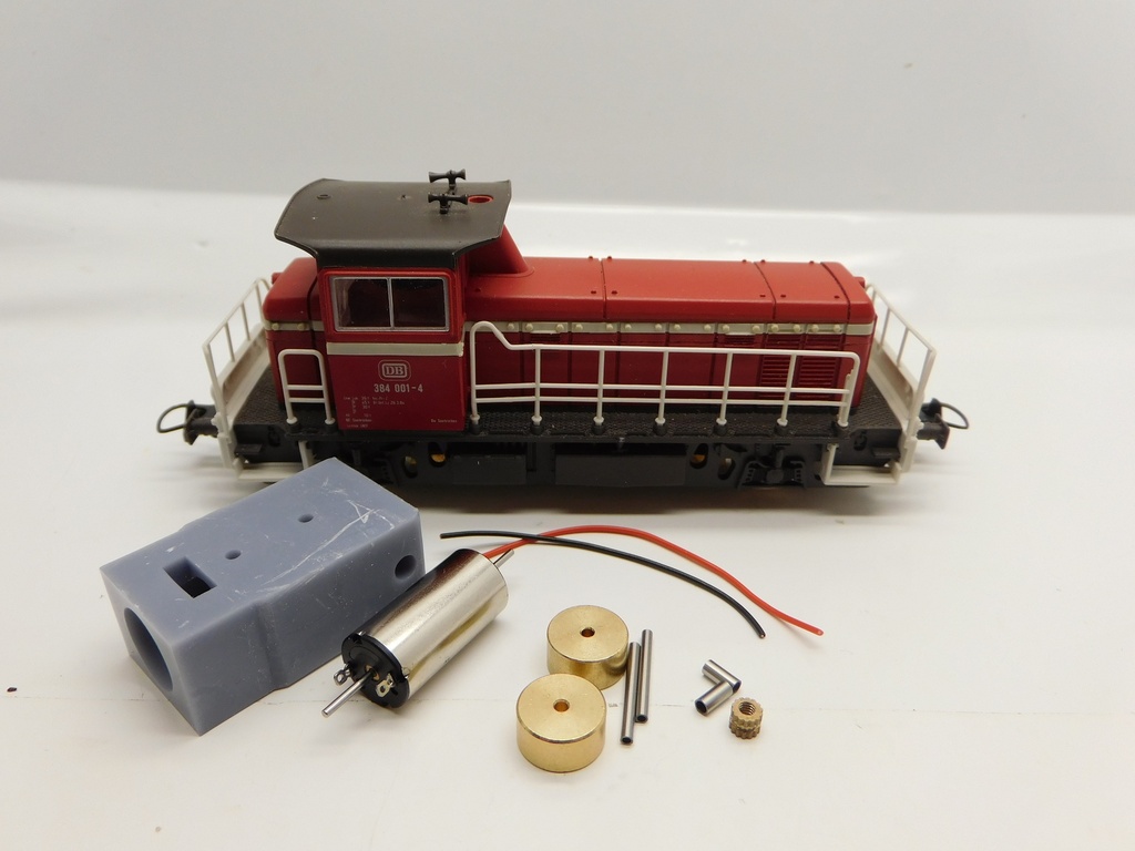 Roco DB BR 384, DB E71, ÖBB Rh 1670, SNCF Y 8000 / Y 8400, Renfe D 309 Micromotor HR027F    