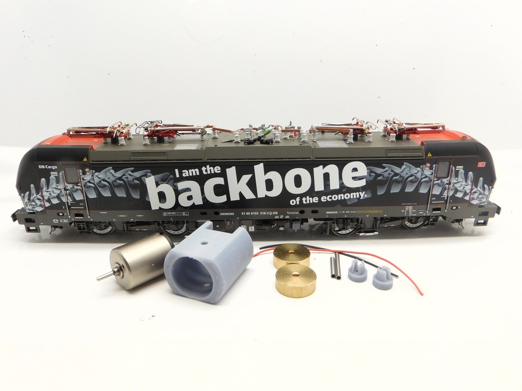 [Micromotor HR036C  ] Roco BR 193, Vectron, ÖBB Rh 2016, CD Rh 754 / Rh 750  Micromotor HR036C    