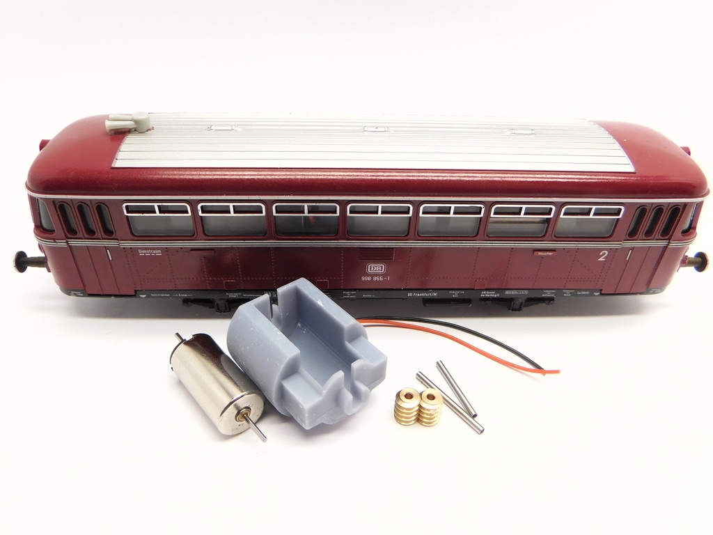 [Micromotor HTR004G  ] Trix VT 55, VT 62, VT 75.9, VT 98, VT 135 Micromotor HTR004G    