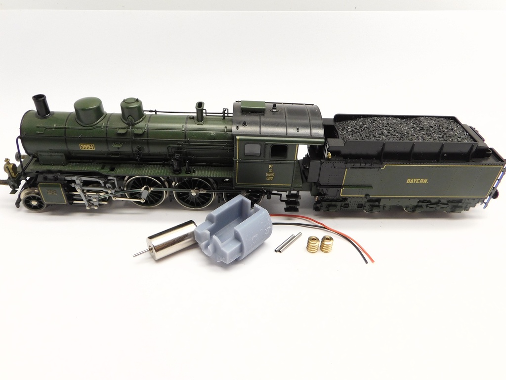 Trix DR BR 38-4, Bay P 3/5 Micromotor HTR005G    