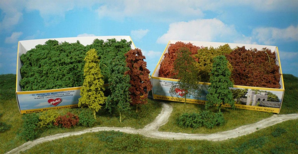 Heki 1634 Arbres et buissons à feuilles caduques, 15 pièces automnales