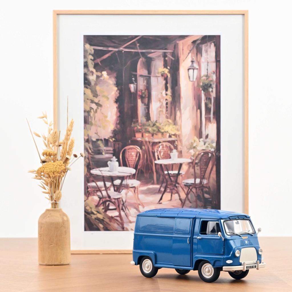 Renault Estafette 1967 Saviem Blue 1:18 Norev 185122 