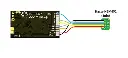 RB2212 (NEM652) Décodeur de locomotive 1,5 A moteur  5 sorties de fonctions NEM652 RailBOX Electronics