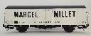 Wagon frigorifique MARCEL MILLET SNCF (1945-1956) Lenz 42224-30 