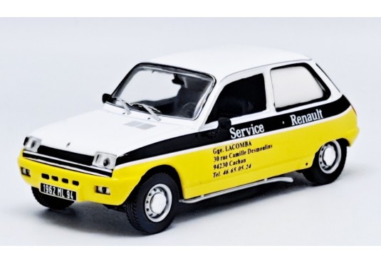 ODEON 133 RENAULT 5 SOCIETE SERVICE RENAULT 1/43