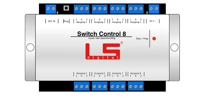 LS Digital Switch Control 8 Module accessoires polyvalent