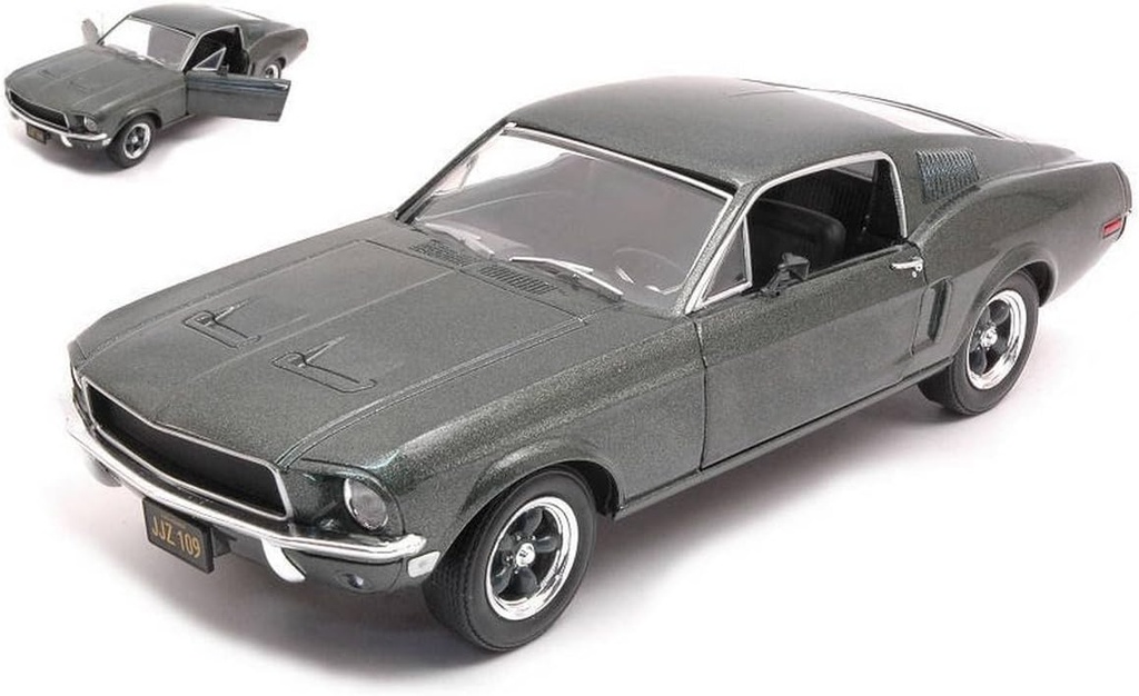 FORD MUSTANG GT 1968 METALLIC GREEN green84038