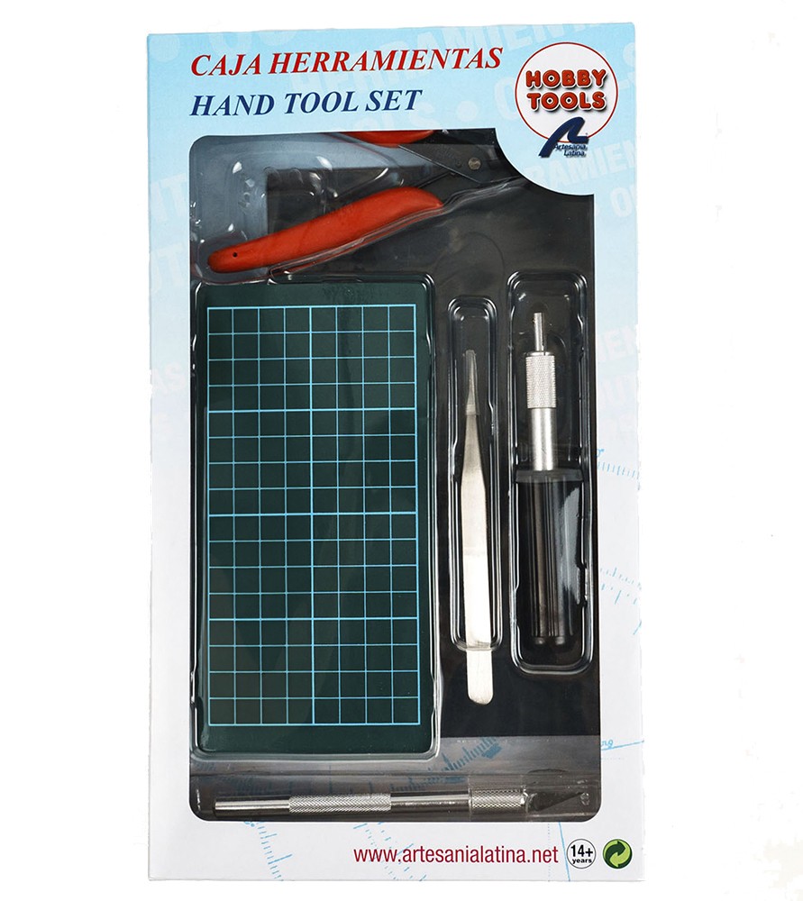 Ensemble d'Outils pour Modélisme en Plastique et Bois Latina 27003-1