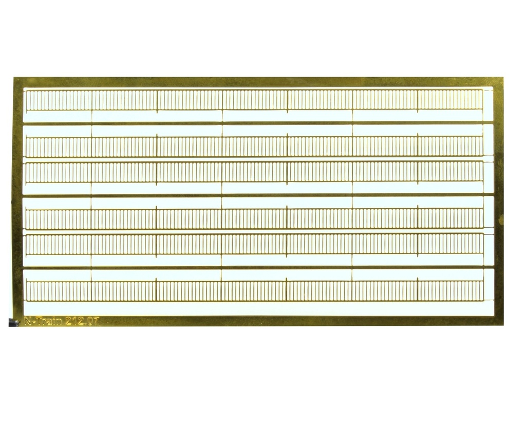 Rambardes en laiton - Modèle 4 échelle N N-TRAIN 21207