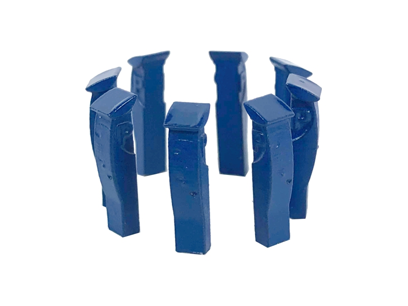 8 parcòmetres - bleu échelle N N-TRAIN 21287