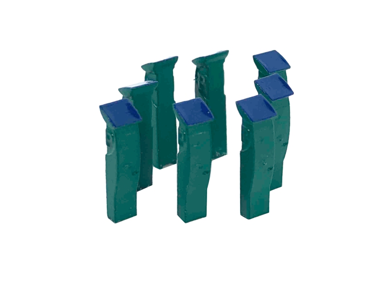 8 parcòmetres - vert échelle N N-TRAIN 21288