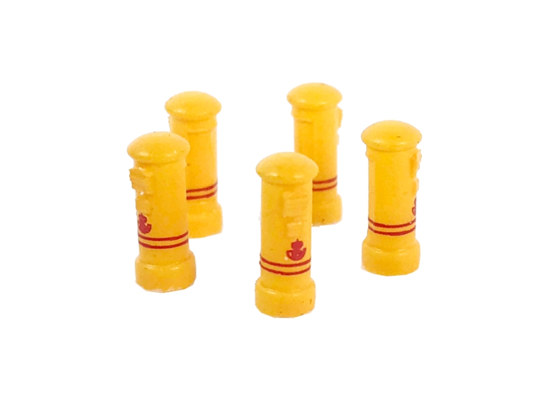 5 boîtes aux lettres "Correos" - à partir de 1980 échelle N N-TRAIN 21293