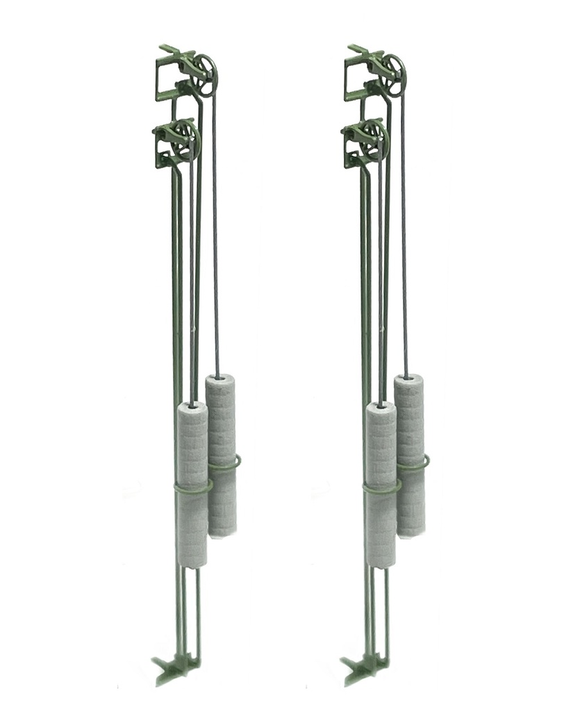 [N-TRAIN 21533  ] DB Tendeur à deux roues (2 unités) échelle N N-TRAIN 21533