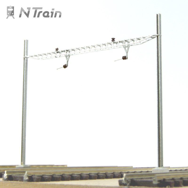 [N-TRAIN 21721  ] SBB - Portiques für 2 voies (2 unités) échelle N N-TRAIN 21721