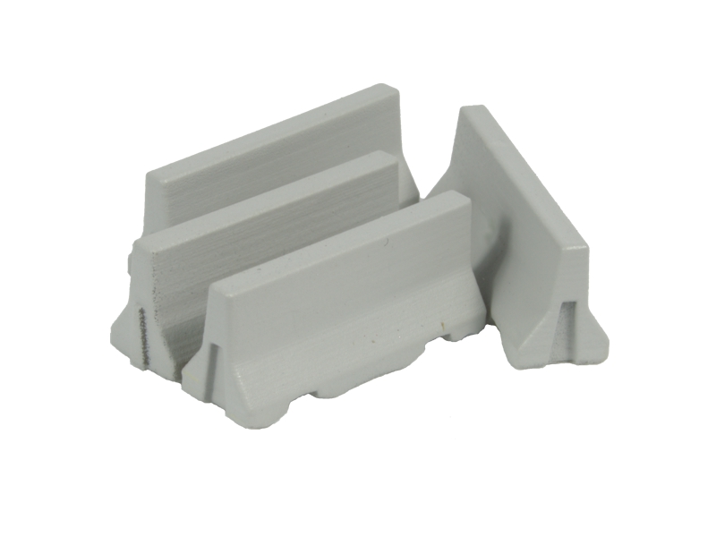 4 barrières Jersey de béton échelle H0 87TRAIN 22228