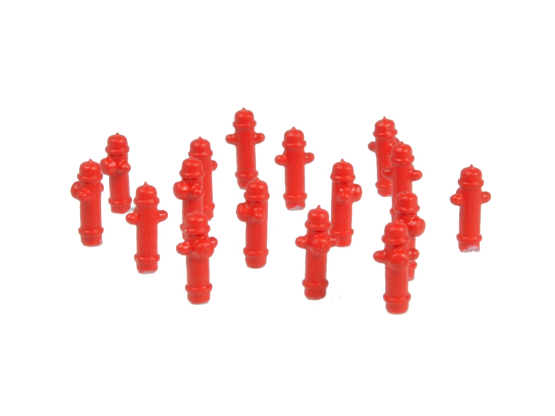 16 bouches d'incendie échelle H0 87TRAIN 22237